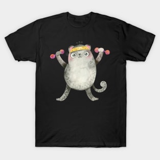 Fitness Cat T-Shirt